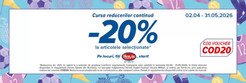 Catalog Hervis Azuga | Hervis Promoții | 2026-05-04T00:00:00.000Z - 2026-05-31T00:00:00.000Z