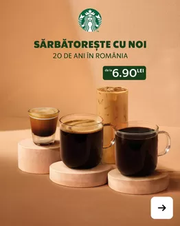 Catalog Starbucks | SĂRBĂTOREŞTE CU NOI | 2026-05-06T00:00:00.000Z - 2026-05-19T00:00:00.000Z