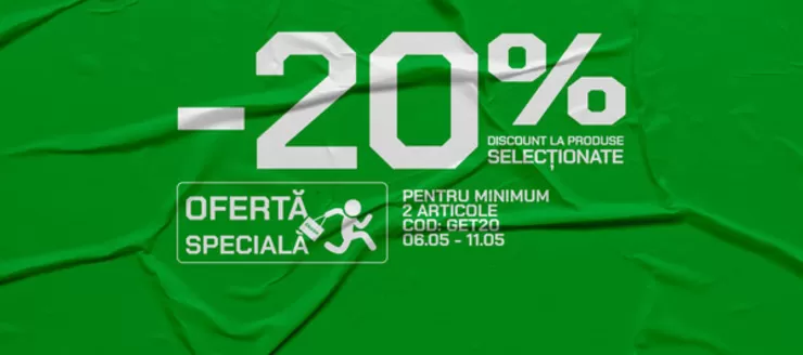 Catalog Cropp | -20% discount la produse selecționate | 2026-05-06T00:00:00.000Z - 2026-05-11T00:00:00.000Z