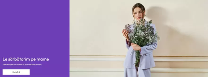 Catalog Orsay | Sărbătoreşte Ziua Mamei cu 20% reducere la toate | 2026-05-08T00:00:00.000Z - 2026-05-14T00:00:00.000Z