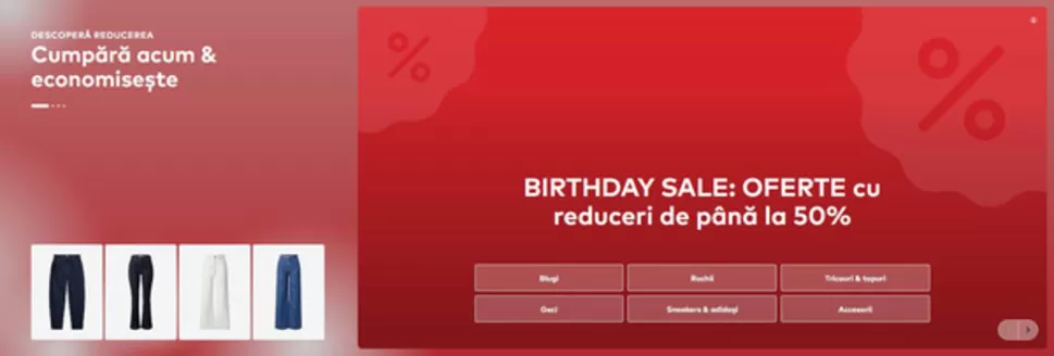 Catalog About You | Reduceri de până la 50% | 2026-05-11T00:00:00.000Z - 2026-05-17T00:00:00.000Z