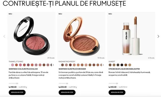 Catalog MAC Cosmetics Valea lui Mihai | CONTRUIEŞTE-ŢI PLANUL DE FRUMUSEȚE | 2026-05-11T00:00:00.000Z - 2026-05-17T00:00:00.000Z