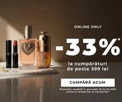 Catalog Marionnaud Bârlad | -33% la cumpărături de peste 399 lei | 2026-05-18T00:00:00.000Z - 2026-05-24T00:00:00.000Z