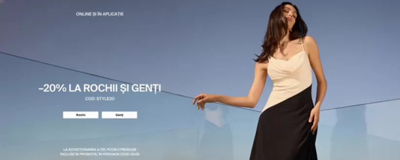 Catalog Mohito | -20% LA ROCHII ŞI GENȚI | 2026-05-20T00:00:00.000Z - 2026-05-24T00:00:00.000Z