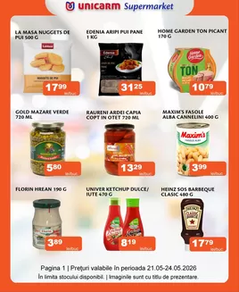 Catalog Unicarm | Promoție de weekend | 2026-05-21T00:00:00.000Z - 2026-05-24T00:00:00.000Z