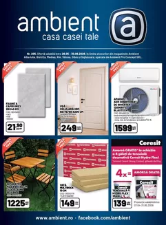 Catalog Ambient Focșani | Revista promoțională Ambient nr. 205 | 2026-05-26T00:00:00.000Z - 2026-06-30T00:00:00.000Z