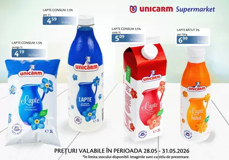 Catalog Unicarm Piatra Neamț | Oferta Weekendului Unicarm! | 2026-05-28T00:00:00.000Z - 2026-05-31T00:00:00.000Z