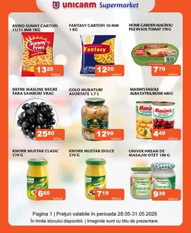 Catalog Unicarm Piatra Neamț | Promoție de weekend | 2026-05-28T00:00:00.000Z - 2026-05-31T00:00:00.000Z