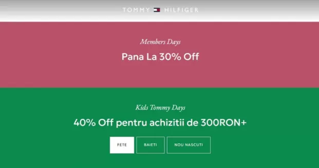 Catalog Tommy Hilfiger | Tommy Hilfiger Promoție | 2026-05-29T00:00:00.000Z - 2026-06-01T00:00:00.000Z