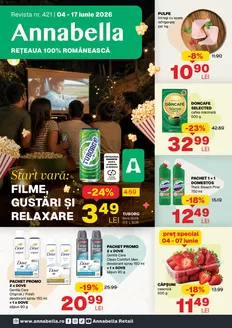 Catalog Annabella Buftea | Catalog Annabella Nr. 421 | 2026-06-04T00:00:00.000Z - 2026-06-17T00:00:00.000Z
