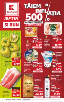 Catalog Kaufland Vălenii de Munte | Oferte pentru vânătorii de chilipiruri | 2026-06-17T00:00:00.000Z - 2026-06-23T00:00:00.000Z