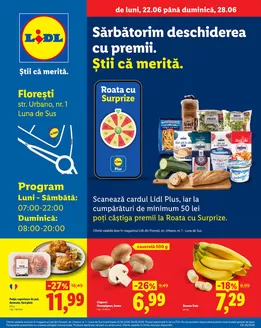 Catalog Lidl | de luni 22.06 până duminică 28.06 | 2026-06-22T00:00:00.000Z - 2026-06-28T00:00:00.000Z