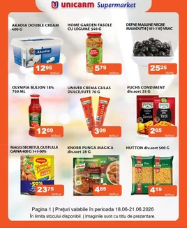 Catalog Unicarm | Promoție de weekend | 2026-06-18T00:00:00.000Z - 2026-06-21T00:00:00.000Z