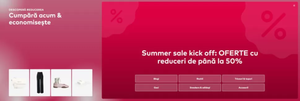 Catalog About You | Summer sale reduceri de până la 50% | 2026-06-19T00:00:00.000Z - 2026-06-21T00:00:00.000Z