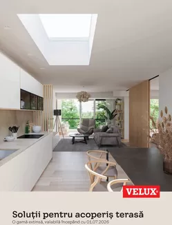 Catalog Velux | Soluții pentru acoperiș terasă | 2026-07-01T00:00:00.000Z - 2026-08-02T00:00:00.000Z