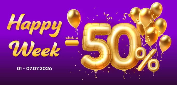 Catalog Kitchen Shop | Happy Week Până la -50% | 2026-07-01T00:00:00.000Z - 2026-07-07T00:00:00.000Z