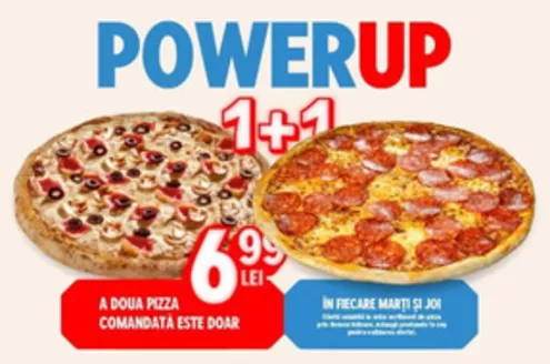 Catalog Domino's Pizza | POWER UP 1+1 | 2026-07-02T00:00:00.000Z - 2026-07-15T00:00:00.000Z