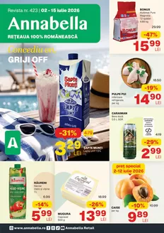 Catalog Annabella | Catalog Annabella Nr. 423 | 2026-07-02T00:00:00.000Z - 2026-07-15T00:00:00.000Z