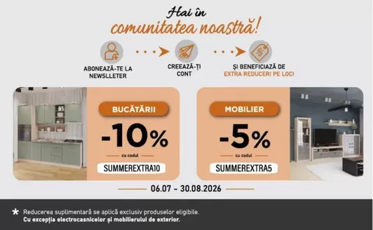 Catalog Lems Sebeș | Promoții speciale actuale | 2026-07-06T00:00:00.000Z - 2026-08-30T00:00:00.000Z