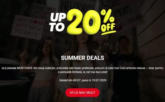 Catalog New Yorker | SUMMER DEALS UP TO -20% OFF | 2026-07-08T00:00:00.000Z - 2026-07-19T00:00:00.000Z