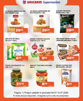 Catalog Unicarm Salonta | Promoție de weekend | 2026-07-09T00:00:00.000Z - 2026-07-12T00:00:00.000Z