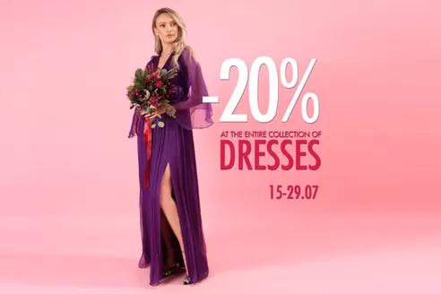 Catalog YOKKO Deta | -20% AT THE ENTIRE COLLECTION OF DRESSES | 2026-07-15T00:00:00.000Z - 2026-07-29T00:00:00.000Z