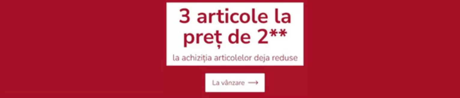 Catalog Takko | 3 articole la preț de 2 | 2026-07-15T00:00:00.000Z - 2026-07-28T00:00:00.000Z