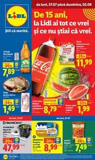 Catalog Lidl Lugoj | de luni 27.07 până duminică 02.08 | 2026-07-27T00:00:00.000Z - 2026-08-02T00:00:00.000Z