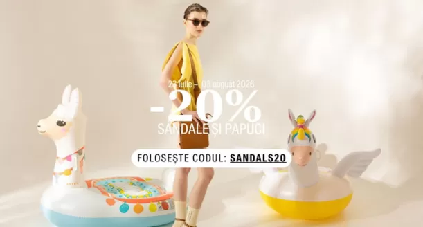 Catalog Il Passo Măgurele | -20% SANDALE SI PAPUCI | 2026-07-23T00:00:00.000Z - 2026-08-03T00:00:00.000Z