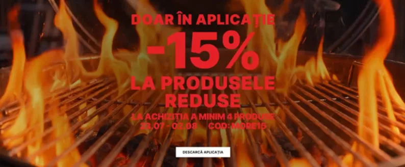 Catalog Cropp Măgurele | DOAR ÎN APLICAȚIЕ -15% LA PRODUSELE REDUSE | 2026-07-23T00:00:00.000Z - 2026-08-02T00:00:00.000Z