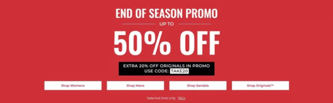 Catalog Clarks Măgurele | END OF SEASON PROMO UP TO 50% OFF | 2026-07-23T00:00:00.000Z - 2026-08-05T00:00:00.000Z