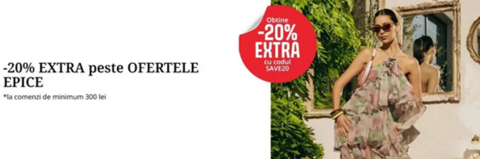Catalog Fashion Days Măgurele | -20% EXTRA peste OFERTELE EPICE | 2026-07-24T00:00:00.000Z - 2026-08-06T00:00:00.000Z