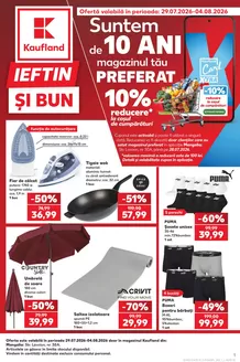 Catalog Kaufland Techirghiol | Catalog Kaufland | 2026-07-29T00:00:00.000Z - 2026-08-04T00:00:00.000Z