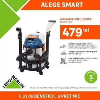 Catalog Leroy Merlin Ardud | Plus de BENEFICII, la PREȚ MIC! | 2026-07-30T00:00:00.000Z - 2026-08-12T00:00:00.000Z