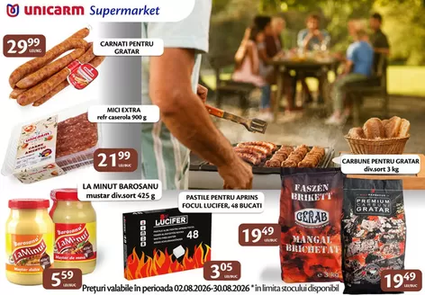 Catalog Unicarm Cluj-Napoca | SE ANUNȚĂ COD ROȘU DE GRĂTAR! | 2026-08-02T00:00:00.000Z - 2026-08-30T00:00:00.000Z