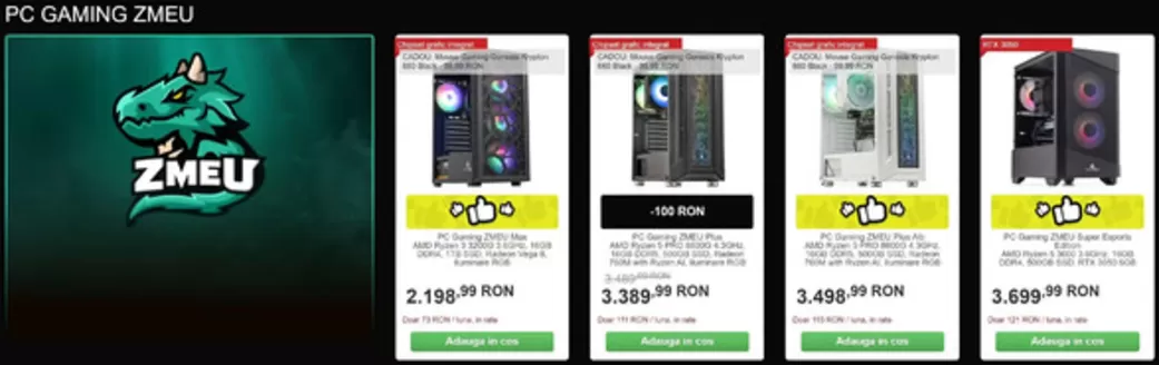 Catalog PC Garage Negrești-Oaș | PC GAMING ZMEU | 2026-07-31T00:00:00.000Z - 2026-08-05T00:00:00.000Z