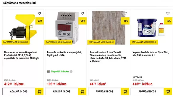 Catalog MatHaus Ardud | Săptămâna meseriaşului | 2026-07-31T00:00:00.000Z - 2026-08-05T00:00:00.000Z