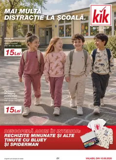 Catalog Kik | Gamă largă de oferte | 2026-08-08T00:00:00.000Z - 2026-08-22T00:00:00.000Z