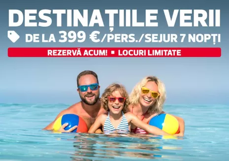 Catalog Dertour | DESTINATIILE VERII | 2026-08-12T00:00:00.000Z - 2026-08-26T00:00:00.000Z