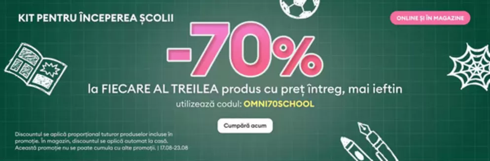Catalog Sinsay | Sinsay Promoții | 2026-08-18T00:00:00.000Z - 2026-08-23T00:00:00.000Z