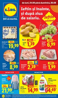 Catalog Lidl | Catalog Lidl până în data de 30.08.2026 | 2026-08-24T00:00:00.000Z - 2026-08-30T00:00:00.000Z