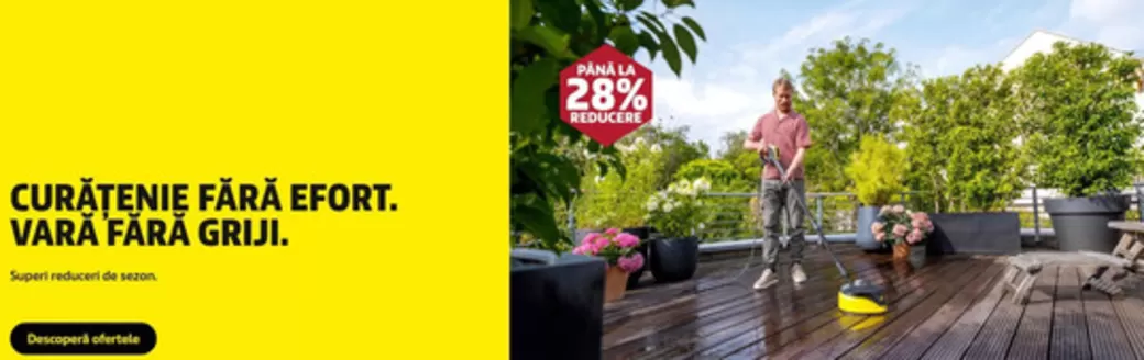 Catalog Karcher Buftea | CURĂȚENIE FĂRĂ EFORT. VARĂ FĂRĂ GRIJI. | 2026-09-01T00:00:00.000Z - 2026-09-07T00:00:00.000Z
