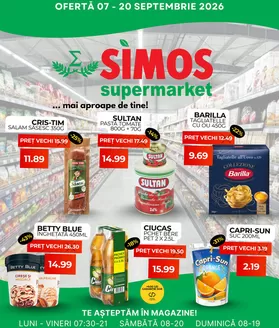 Catalog Simos Călărași | Catalog Simos | 2026-09-01T00:00:00.000Z - 2026-09-30T00:00:00.000Z