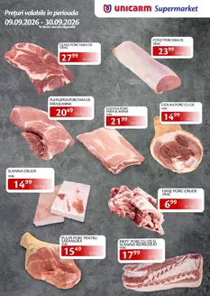 Catalog Unicarm Brăila | SEPTEMBRIE VINE CU PRETURI BUNE LA UNICARM SUPERMARKET! | 2026-09-09T00:00:00.000Z - 2026-09-30T00:00:00.000Z