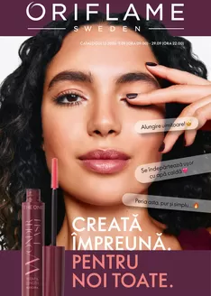 Catalog Oriflame București | CREATĂ ÎMPREUNĂ. PENTRU NOI TOATE.  | 2026-09-09T00:00:00.000Z - 2026-09-29T00:00:00.000Z