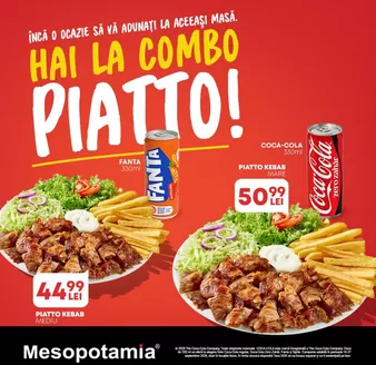 Catalog Mesopotamia | HAI LA COMBО PIATTO! | 2026-09-14T00:00:00.000Z - 2026-09-27T00:00:00.000Z