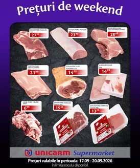 Catalog Unicarm | Prețuri de weekend! | 2026-09-17T00:00:00.000Z - 2026-09-20T00:00:00.000Z