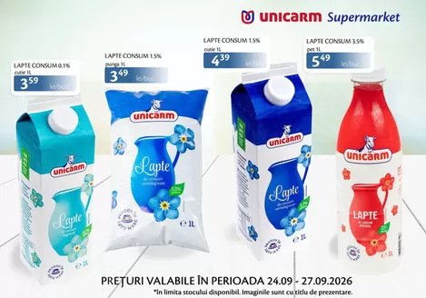 Catalog Unicarm Dej | Oferta Weekendului Unicarm! | 2026-09-24T00:00:00.000Z - 2026-09-27T00:00:00.000Z
