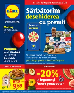 Catalog Lidl Tismana | de luni 28.09 până duminică 0410 | 2026-09-28T00:00:00.000Z - 2026-10-04T00:00:00.000Z