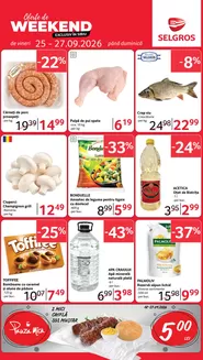 Catalog Selgros | Oferte de weekend SELGROS SIBIU | 2026-09-25T00:00:00.000Z - 2026-09-27T00:00:00.000Z